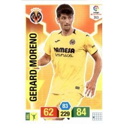 Gerard Moreno Villareal 353 Adrenalyn XL La Liga Santander 2018-19