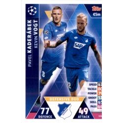 Pavel Kaderábek - Kevin Vogt - Defensive Duo Hoffenheim 126 Match Attax Champions 2018-19