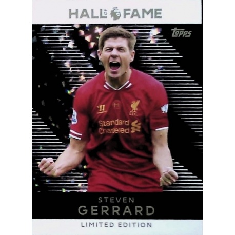 Steven Gerrard Hall of Fame Icons Liverpool HOF 2