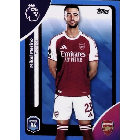 Mikel Merino Blue Arsenal 6