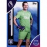 Última oportunidad Jordan Pickford Everton Blue Topps Premier League 2026