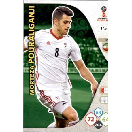 Morteza Pouraliganji Irán 175 Adrenalyn XL Russia 2018 