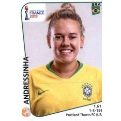Andressinha Brazil 225 Panini Fifa Women's World Cup France 2019 