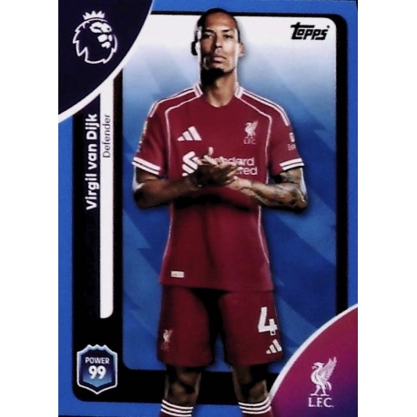Virgil van Dijk Blue Liverpool 165