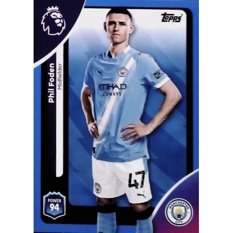 Phil Foden Blue Manchester City 190