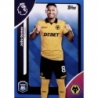 Venta Cards João Gomes Wolverhampton Wanderers Blue Topps Premier League 2026 Debut Edition Trading Cards