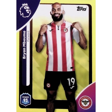 Bryan Mbeumo Yellow Brentford 68
