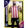 Última oportunidad Bryan Mbeumo Brentford Yellow Topps Premier League 2026 Debut Edition Trading Cards
