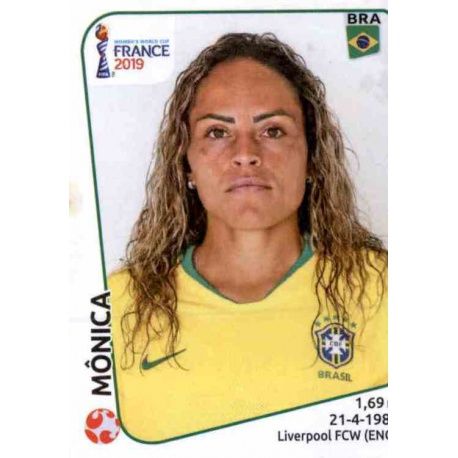 Mônica Brazil 217 Panini Fifa Women's World Cup France 2019 