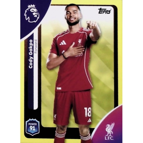 Cody Gakpo Yellow Liverpool 175