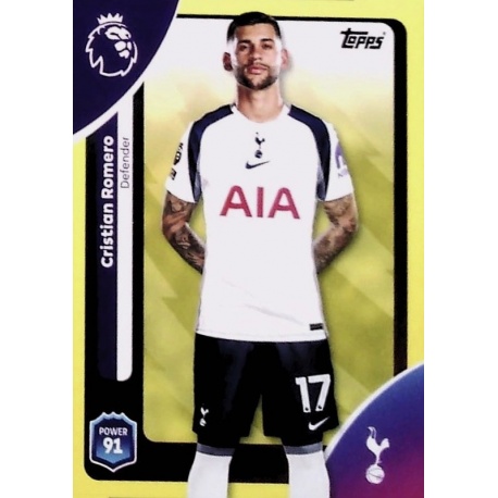 Cristian Romero Yellow Tottenham Hotspur 257