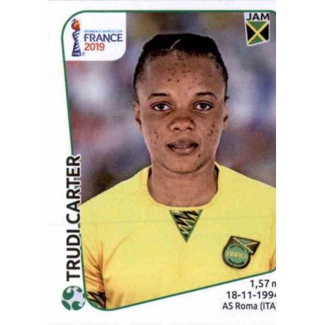 Trudi Carter Jamaica 250 Panini Fifa Women's World Cup France 2019 