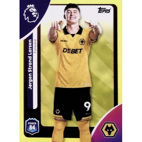 Jørgen Strand Larsen Yellow Wolverhampton Wanderers 302