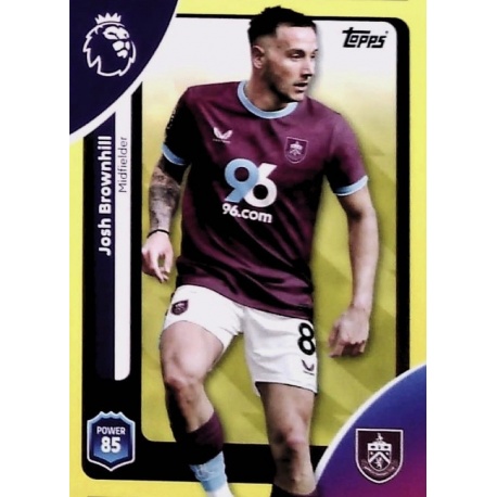 Josh Brownhill Yellow Burnley 315