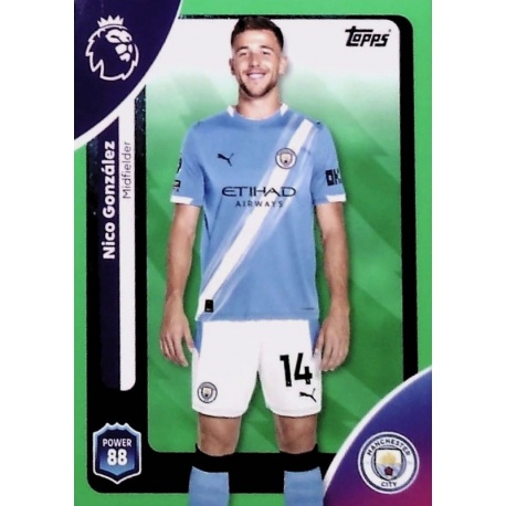 Nico González Green Manchester City 187