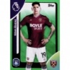 Consigue ahora Edson Álvarez West Ham United Green Topps Premier League 2026 Debut Edition Trading Cards