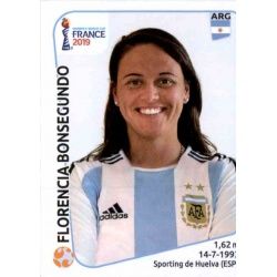 Florencia Bonsegundo Argentina 298 Panini Fifa Women's World Cup France 2019 