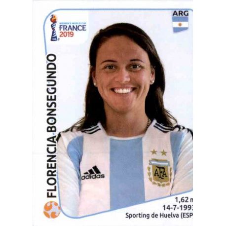 Florencia Bonsegundo Argentina 298 Panini Fifa Women's World Cup France 2019 