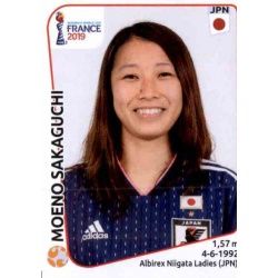Moeno Sakaguchi Japan 323 Panini Fifa Women's World Cup France 2019 