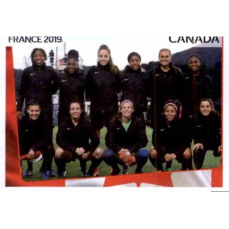 Alineación Canada 329 Panini Fifa Women's World Cup France 2019 