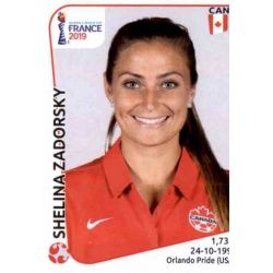 Shelina Zaborsky Canada 332 Panini Fifa Women's World Cup France 2019 