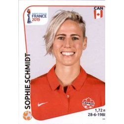Sophie Schmidt Canada 338 Panini Fifa Women's World Cup France 2019 