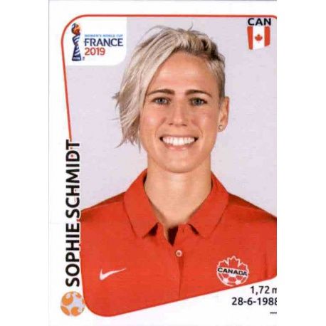 Sophie Schmidt Canada 338 Panini Fifa Women's World Cup France 2019 