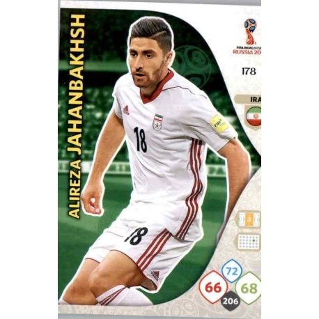 Alireza Jahanbaksh Irán 178 Adrenalyn XL World Cup 2018 