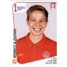 Rebecca Quinn Canada 341 Panini Fifa Women's World Cup France 2019 