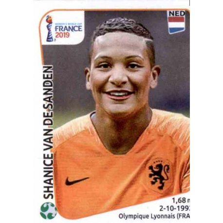 Shanice van de Sanden Netherlands 401 Panini Fifa Women's World Cup France 2019 