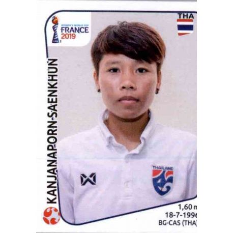 Kanjanaporn Saenkhun Thailand 428 Panini Fifa Women's World Cup France 2019 