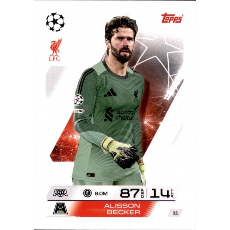 Alisson Becker Liverpool 11