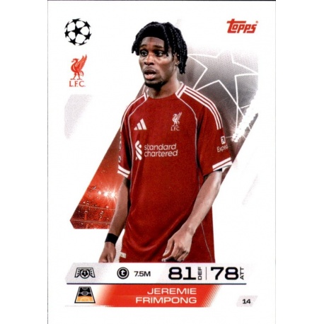 Jeremie Frimpong Liverpool 14