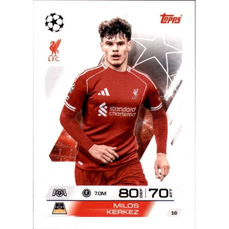 Milos Kerkez Liverpool 16