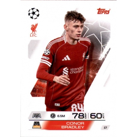 Conor Bradley Liverpool 17