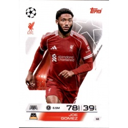 Joe Gomez Liverpool 18