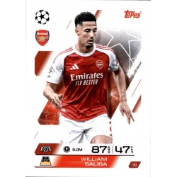 William Saliba Arsenal 30