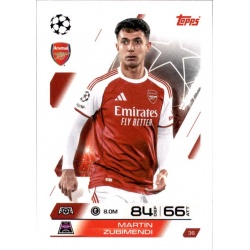 Martín Zubimendi Arsenal 36