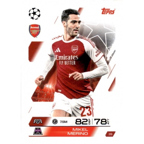 Mikel Merino Arsenal 39