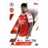 Shop Soccer Cards Noni Madueke Arsenal Topps Official UCC Match Attax Collection 2025/26