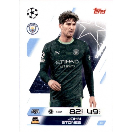 John Stones Manchester City 49