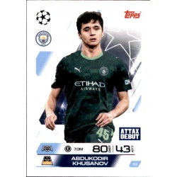 Aboukodir Khusanov Manchester City 53