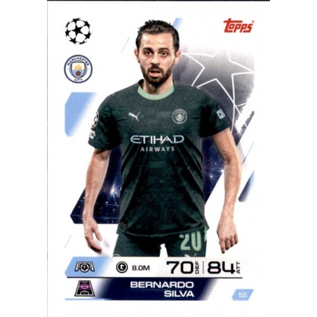 Bernardo Silva Manchester City 55