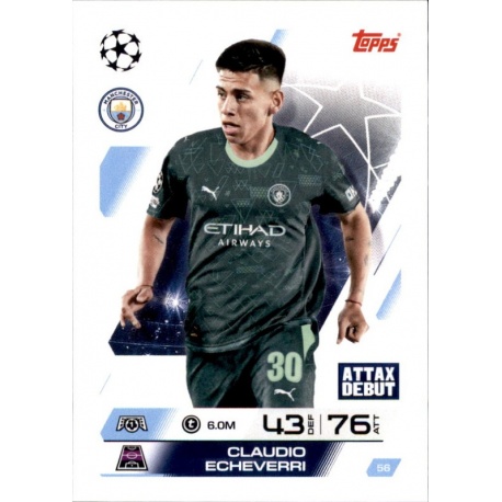 Claudio Echeverri Manchester City 56