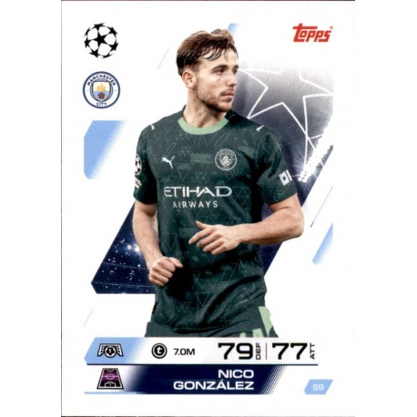 Nico González Manchester City 59