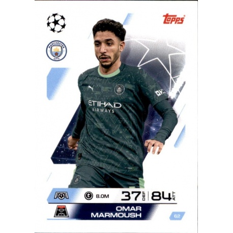Omar Marmoush Manchester City 62