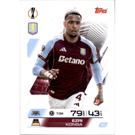 Ezri Konsa Aston Villa 84