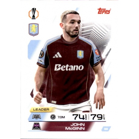 John McGinn Aston Villa 86