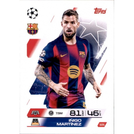 Iñigo Martínez Barcelona 101