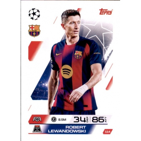 Robert Lewandowski Barcelona 114